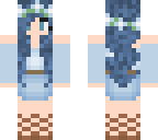 blue dress with headband