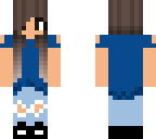 blue girl