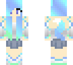blue wolf girl