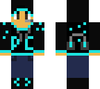 bright blue beat-box