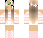 flower cat girl
