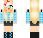 girl blue cute