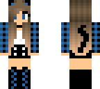 navy blue cute girl