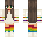 rainbow girl