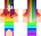 rainbow girl