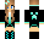 slight edit to creeper girl