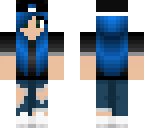 blue hair