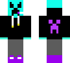 creeper gamer black