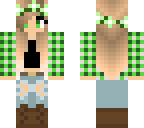edit of green girl