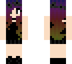 emo short skirt