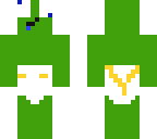 green dreppy baby
