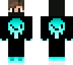 light blue skull boy