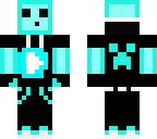 light blue youtuber skin