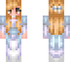 medieval girl in a dress