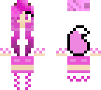 pink fox girl