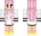 pink haired girl