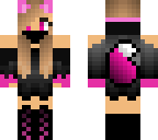 pink wolf girl