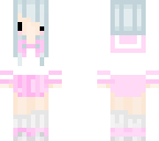 cute chibi school girl
