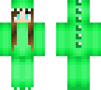 cute green dino