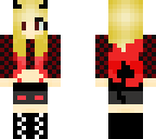 dark demon red hair girl