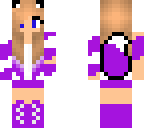 purple fox girl