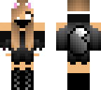 white blind wolf girl
