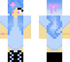 blue girl