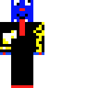 blue guy in a suit 