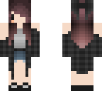 cute flannel girl