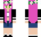 cute minecraft tumbler girl