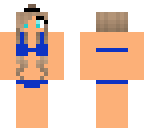 loes met bikini