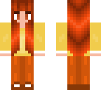 orange head girl