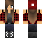 plaid girl