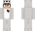 polar bear onezie