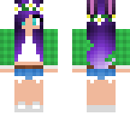purple bunny plaid