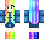 rainbow girl