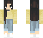 yellow sweater
