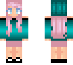 -dark mint cotten candy girl-
