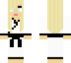 blonde tae kwon do girl