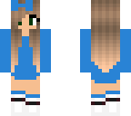 blue girl
