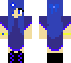 blue girl