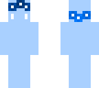 blue person