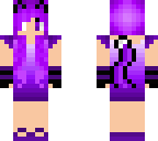 galaxy cat girl swim suit