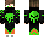 green skull boy