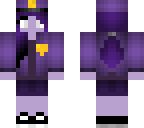 mujer de morado