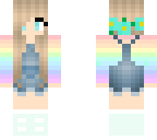 pastel overalls