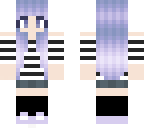 purple hair girl