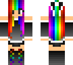 rainbow girl