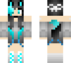 blue wolf girl edit