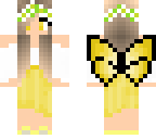 cute fairy girl yellow green fariy earth